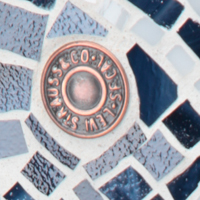Blue Jean Baby boot, closeup of ibutton